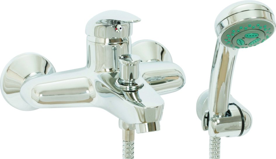 Barra Wall Mounted Bath Shower Mixer