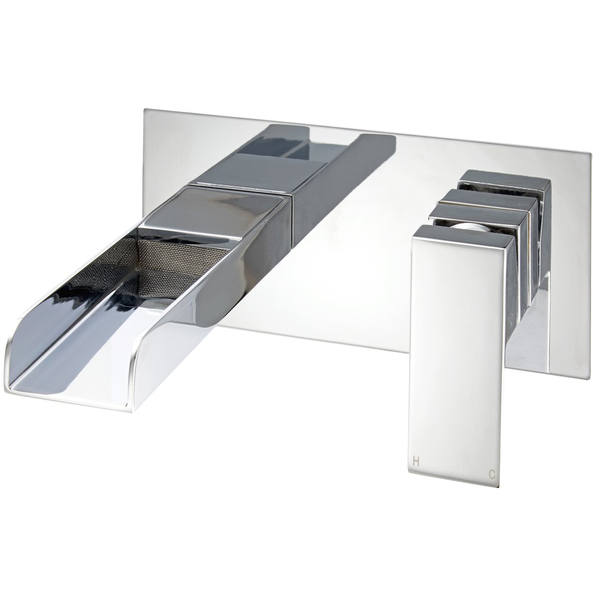 Balfron Waterfall Wall Mounted Bath/Basin Mixer