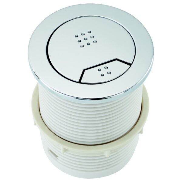 Wye Round Pneumatic Push Button