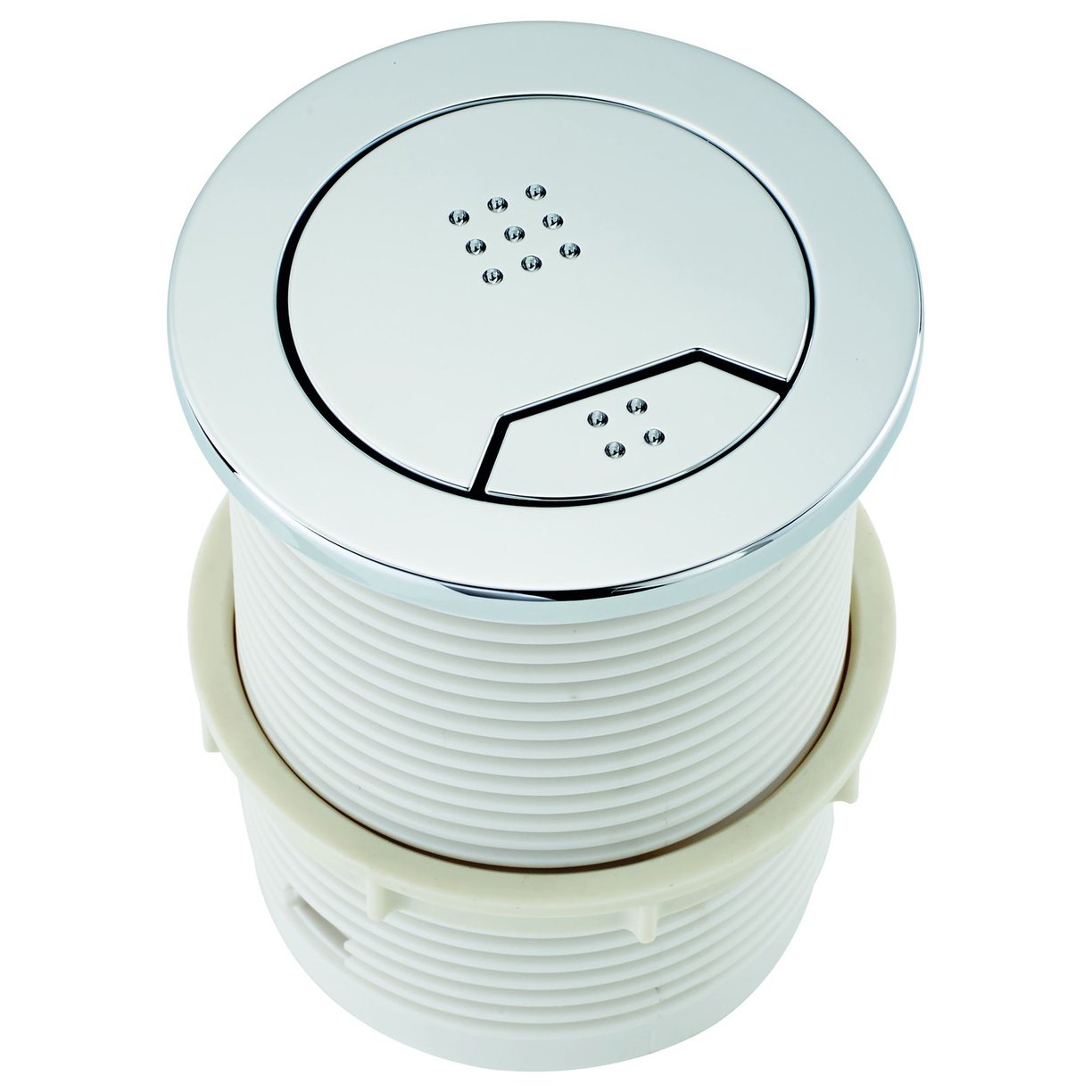 Wye Round Pneumatic Push Button