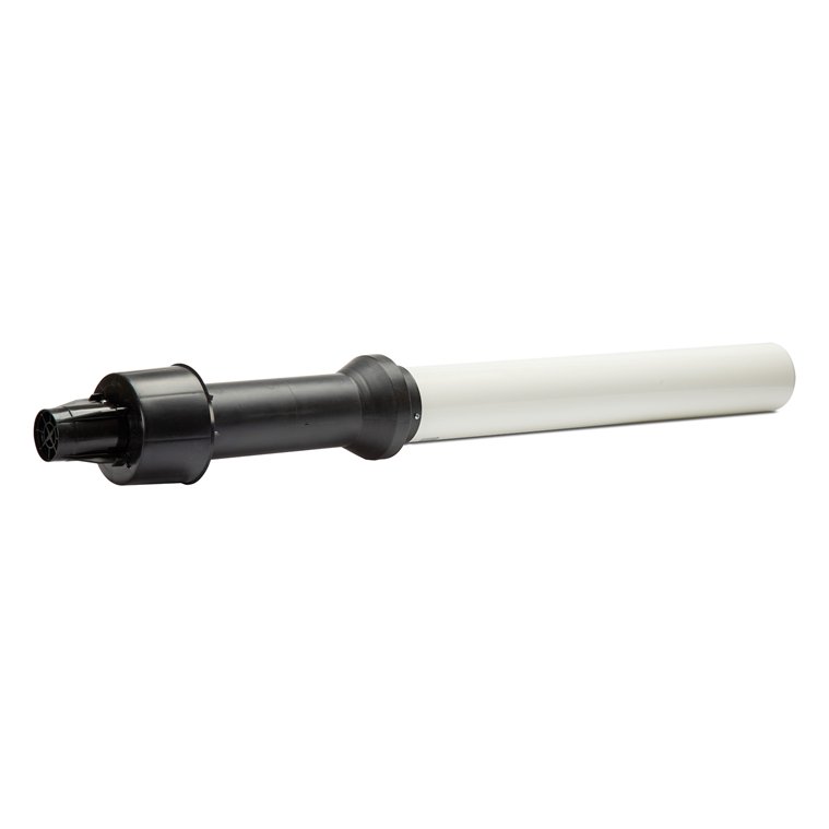 Push Fit Vertical Flue Terminal Including 1000mm Flue