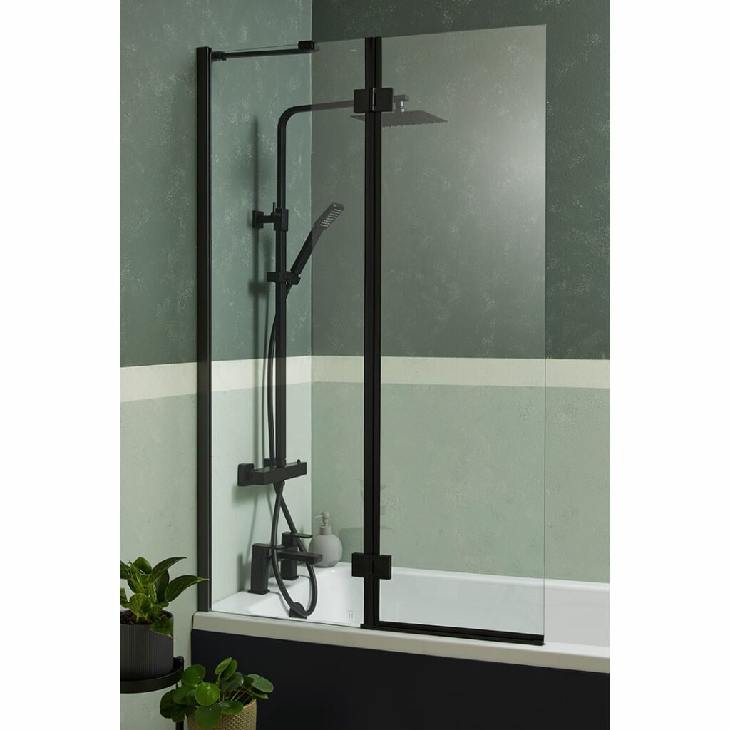 Dornoch Double Folding Bath Screen