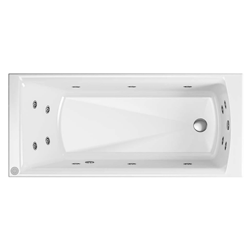 Rockall Single Ended 14 Jet Whirlpool 1700 x 750mm Beauforté