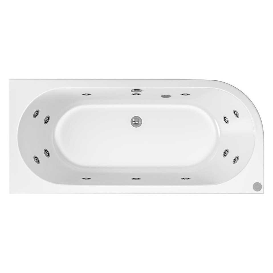 Biscay Right Hand 14 Jet Whirlpool 1700 x 800mm Beauforté