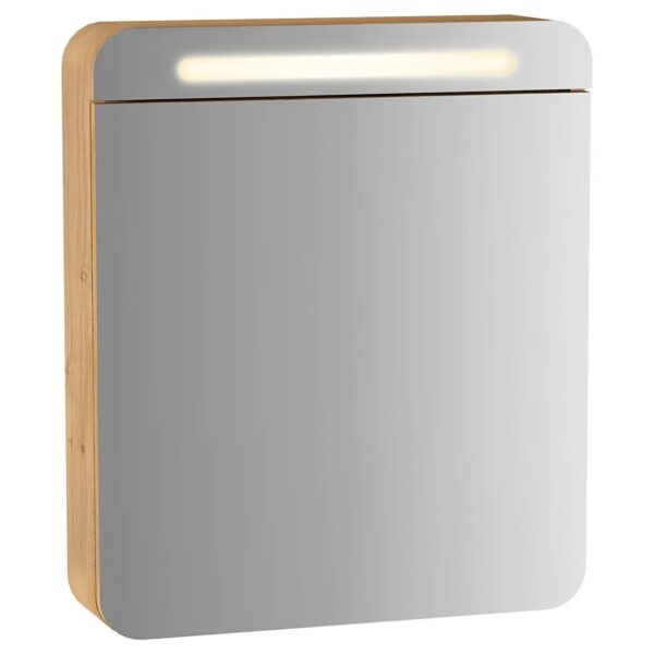 Sento 600mm Illuminated Mirror Cabinet (Right Hand)