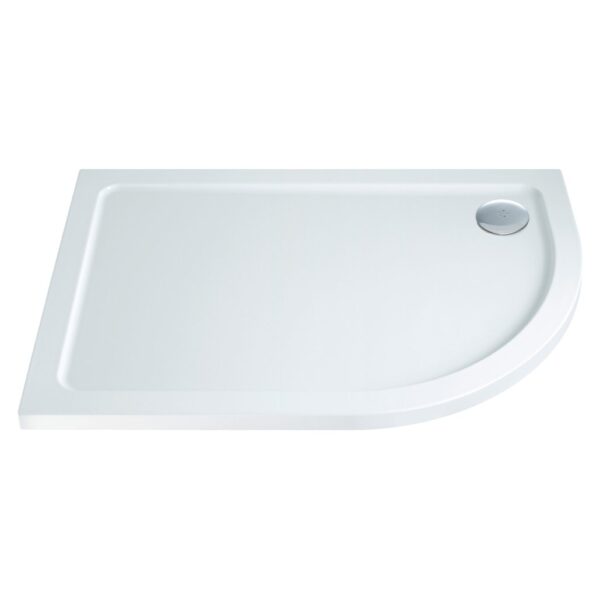Offset Quad Right Hand Shower Tray 900 x 760 x 30mm