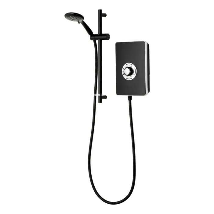 Aspirante Matt Black Electric Shower - 8.5kW