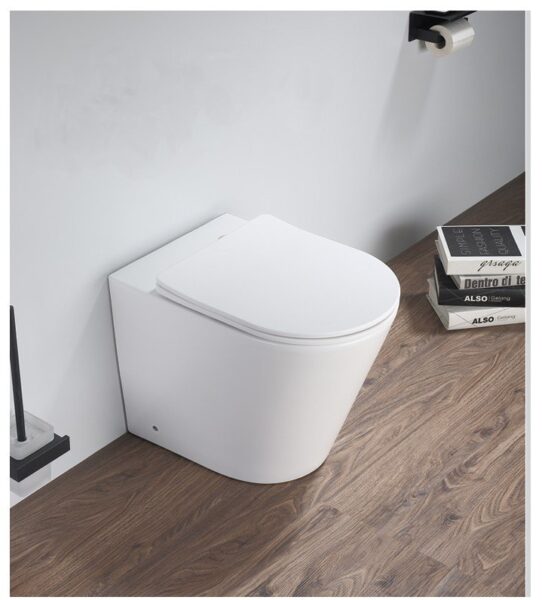 Capri Back to Wall WC Pan & Seat