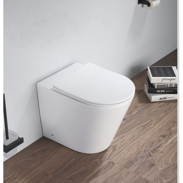 Capri Back to Wall WC Pan & Seat