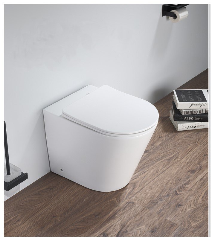 Capri Back to Wall WC Pan & Seat
