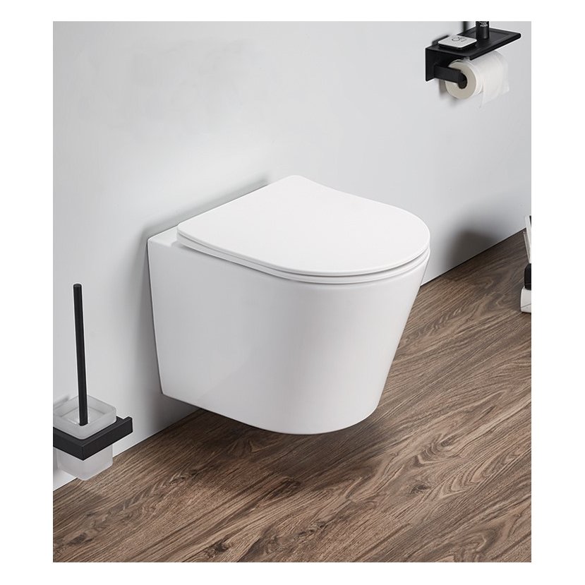 Capri Wall Hung WC Pan & Seat