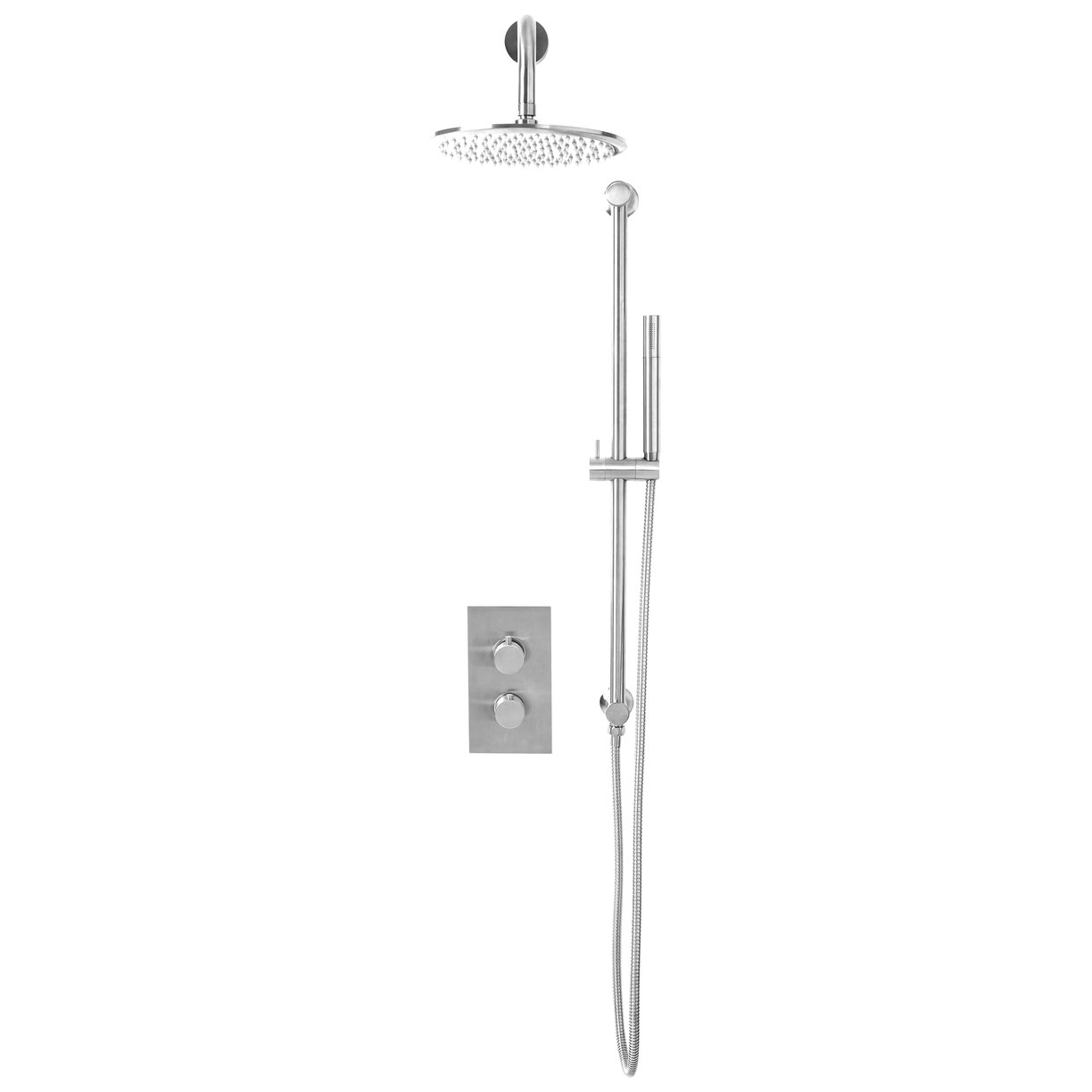Core Concealed Shower with Head, Arm & Handset Riser Kit