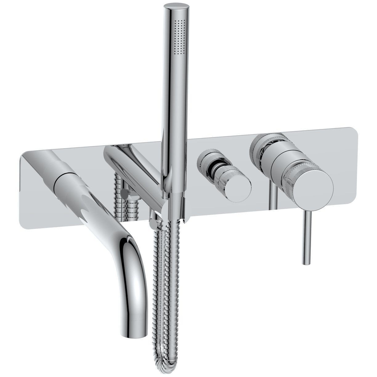 Core Wall Mounted Bath Shower Mixer & Handset
