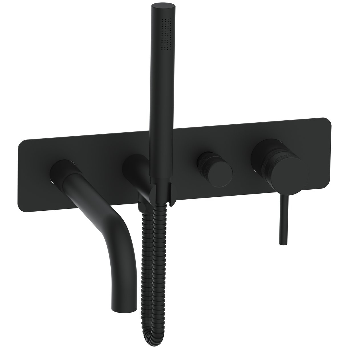 Core Wall Mounted Bath Shower Mixer & Handset
