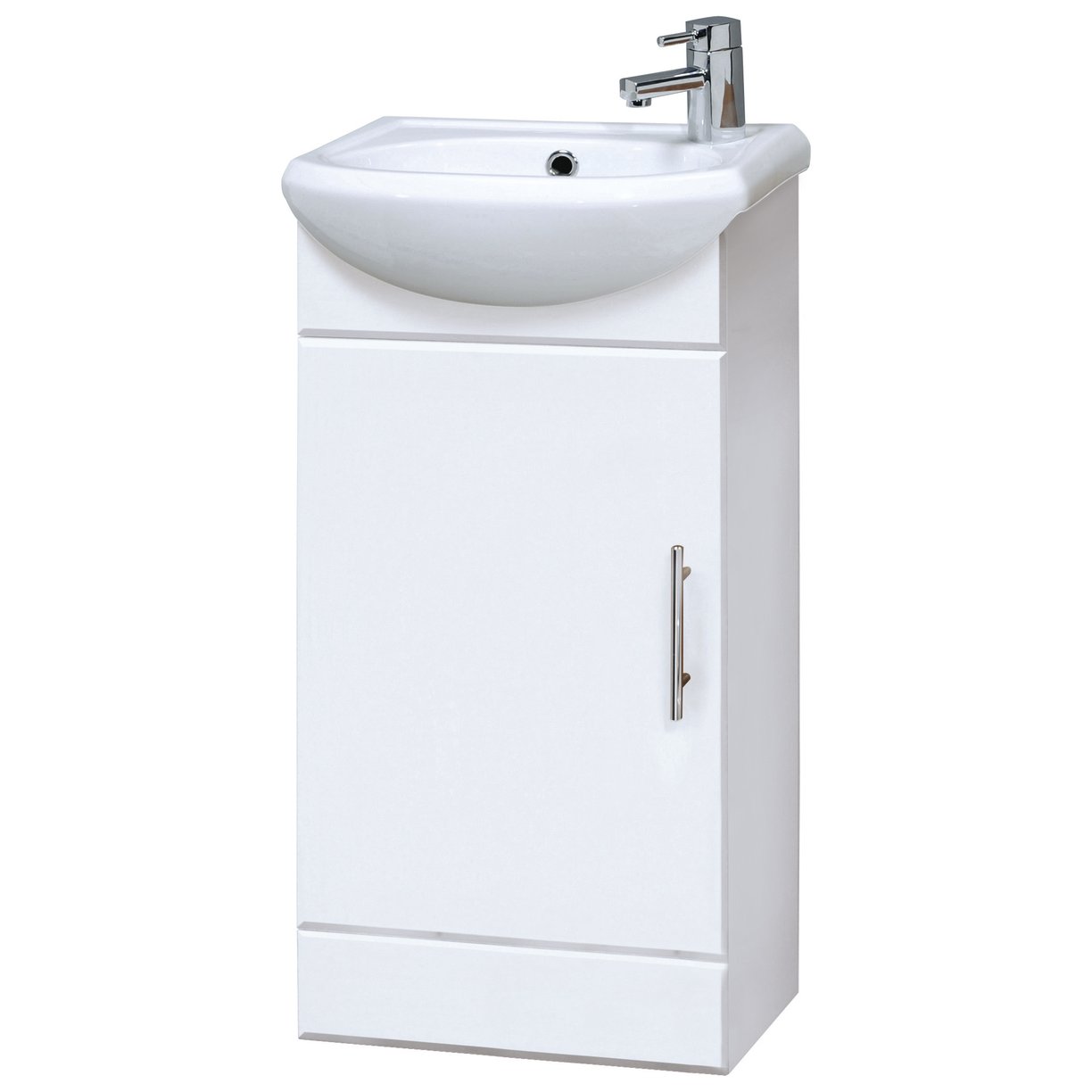 Mayford 420mm Floor Standing Cloakroom Cabinet & Ceramic Basin