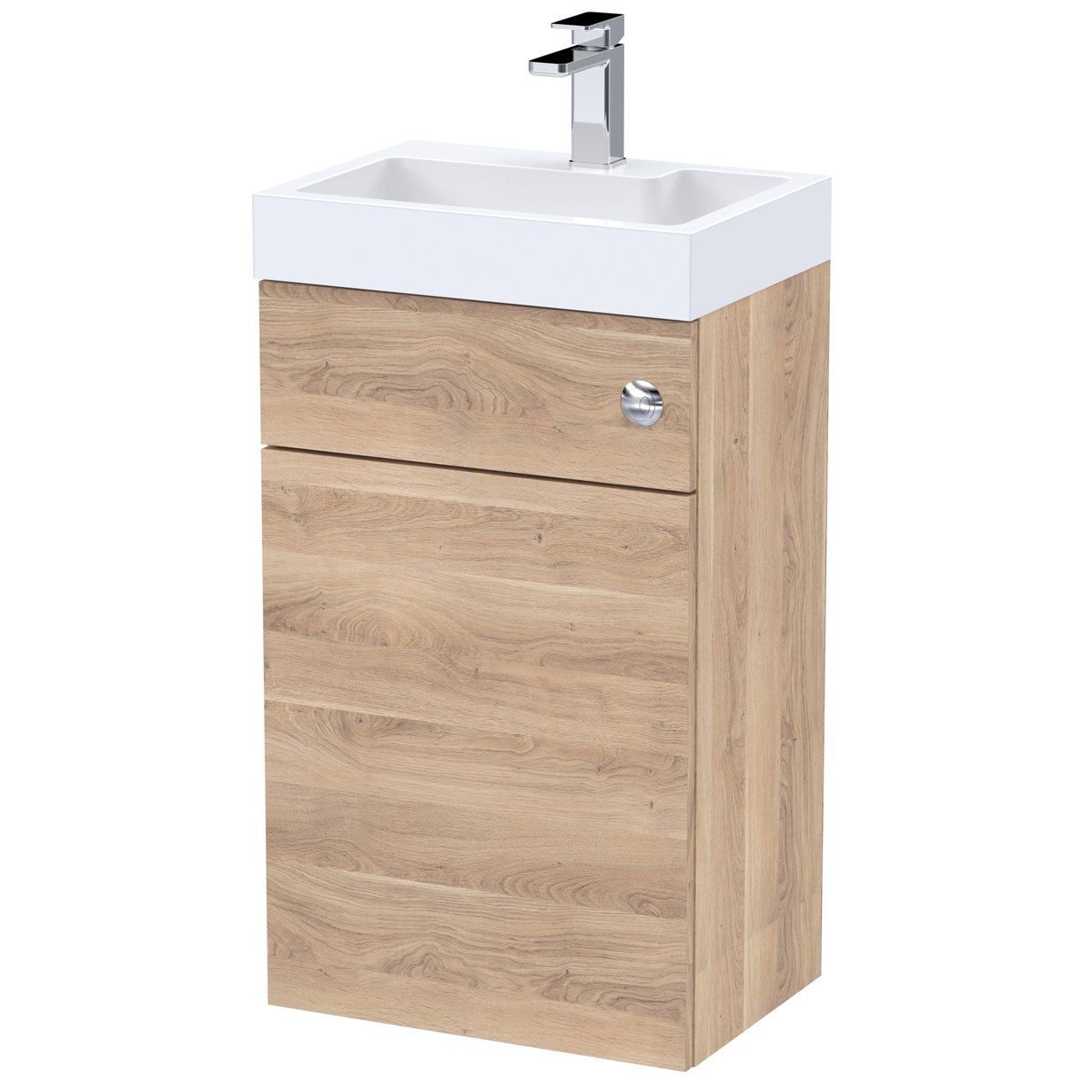 Athena 500mm Floor Standing 2 in 1 WC & Ceramic Basin Unit