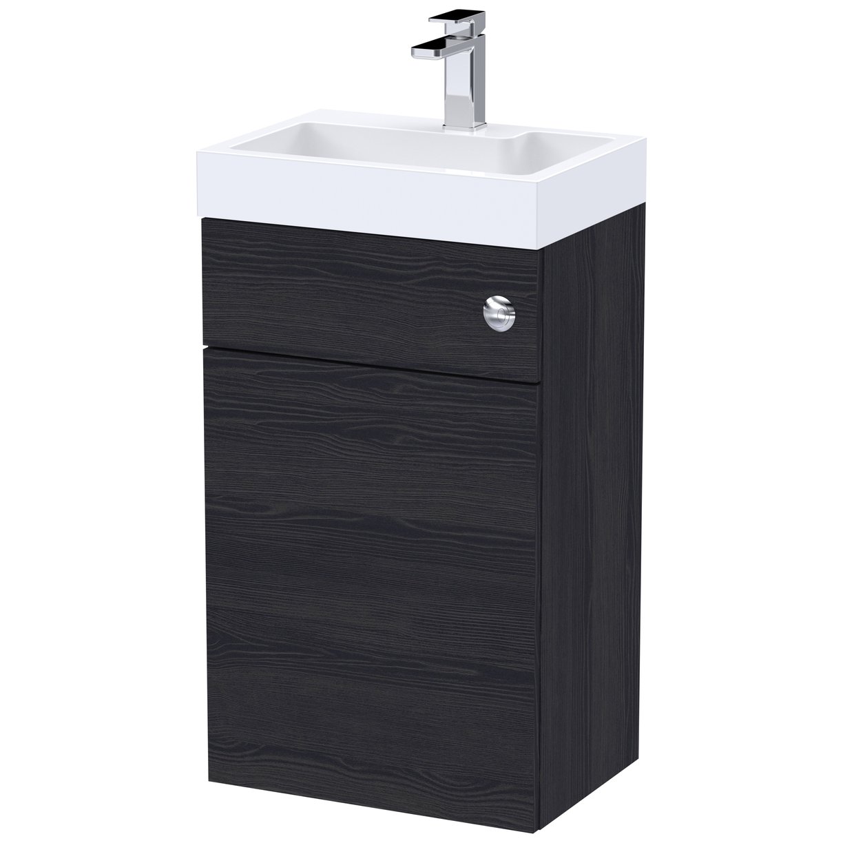 Athena 500mm Floor Standing 2 in 1 WC & Ceramic Basin Unit