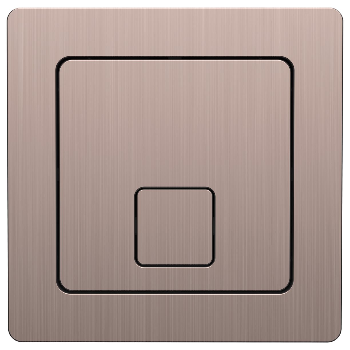 Dual Flush Plate Square