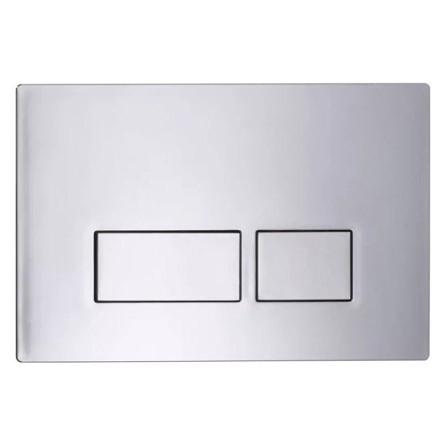 Square Dual Flush Plate