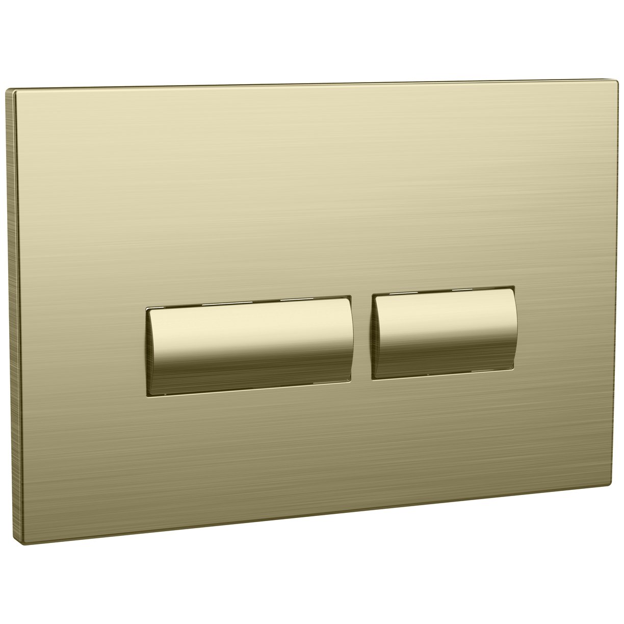 Square Dual Flush Button