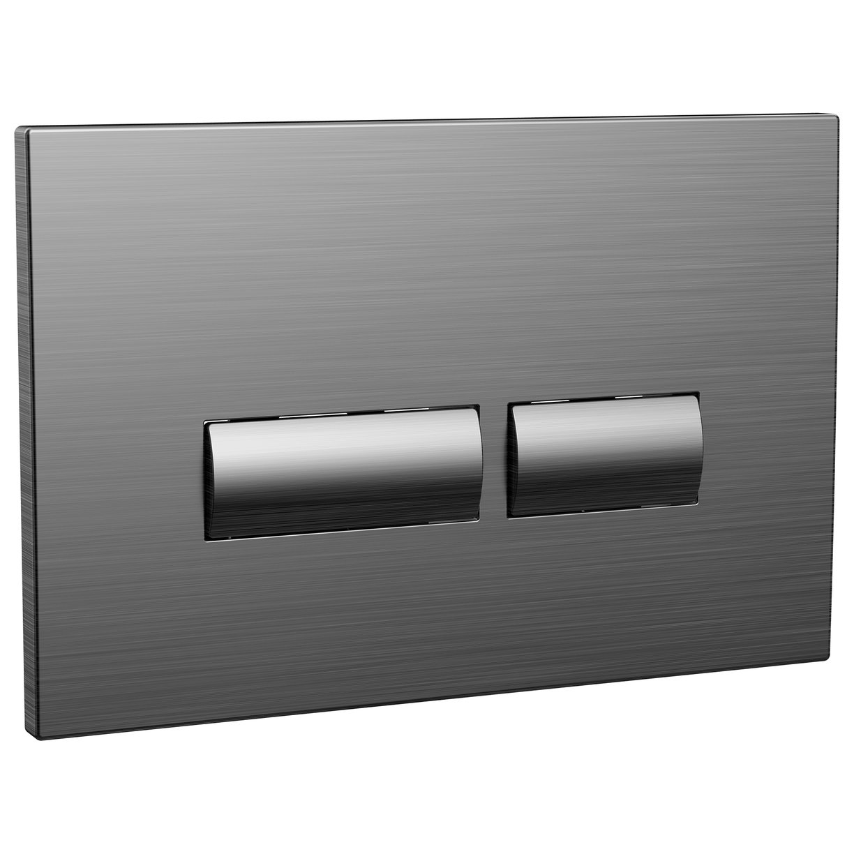 Square Dual Flush Button