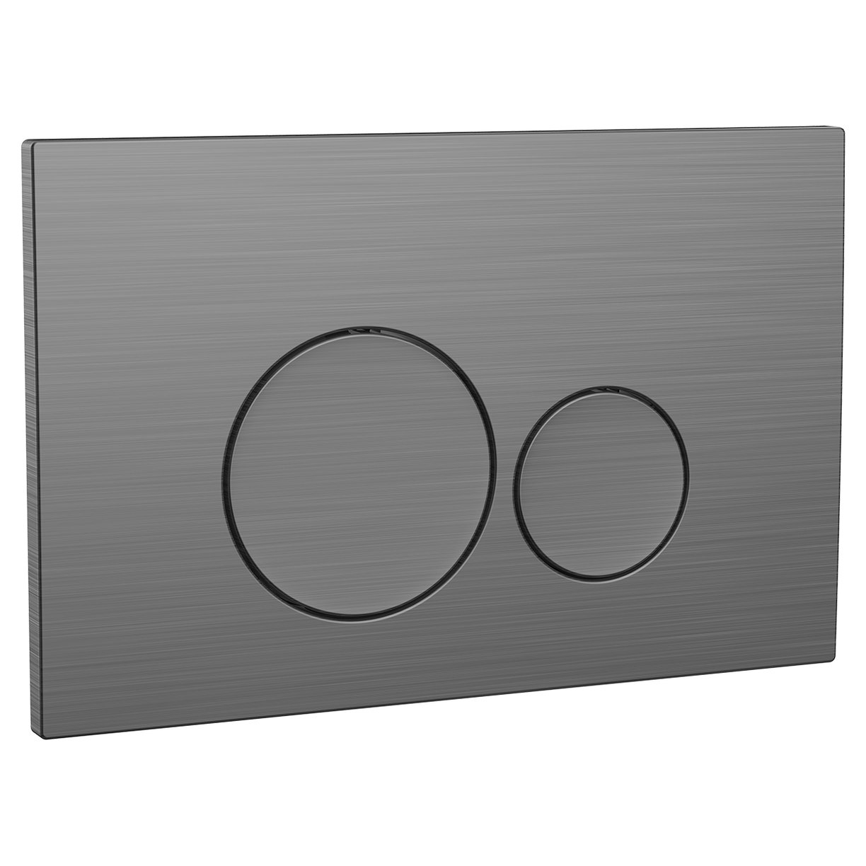 Round Dual Flush Button