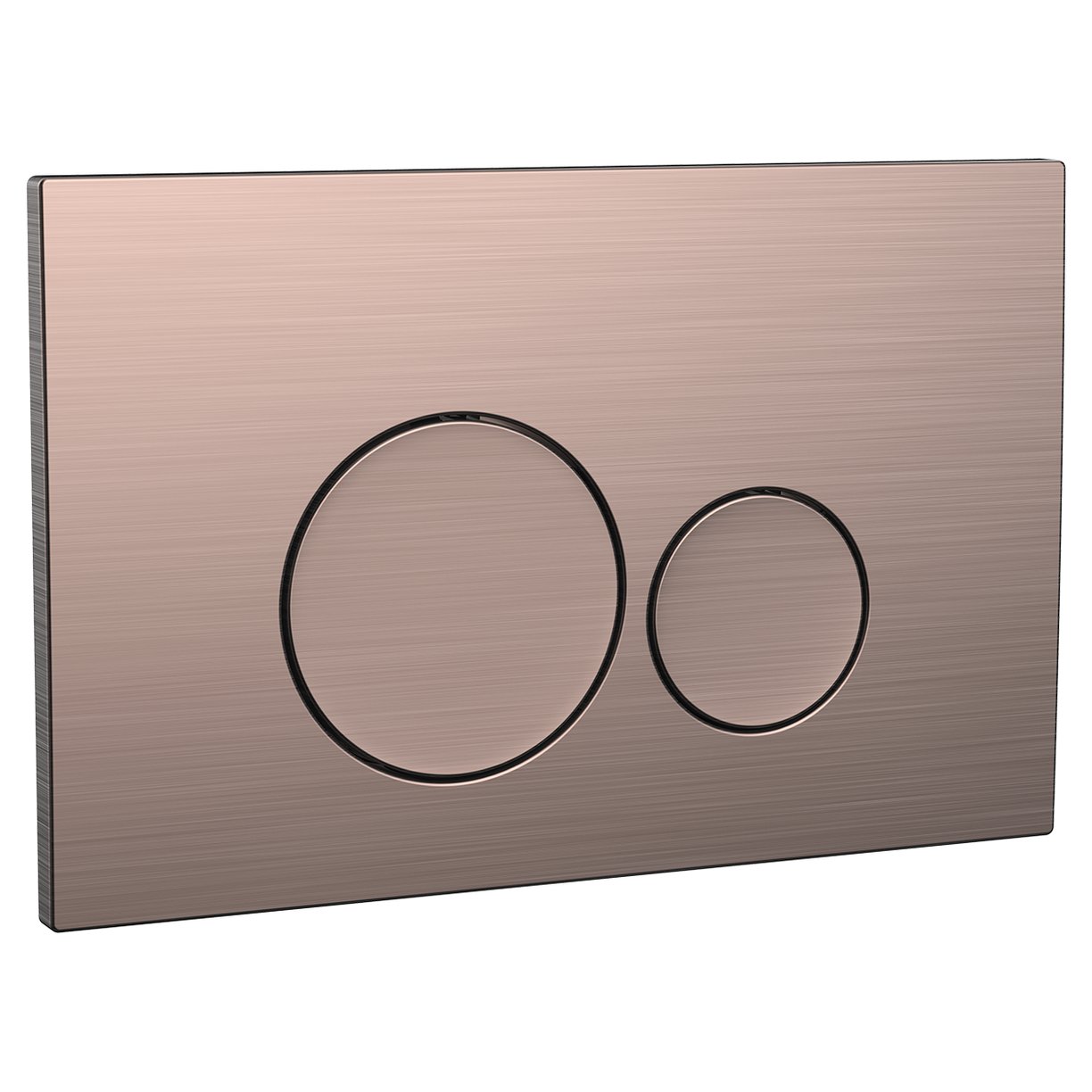 Round Dual Flush Button
