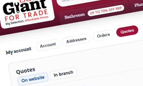 Add items to a saved quote and notify your customer
