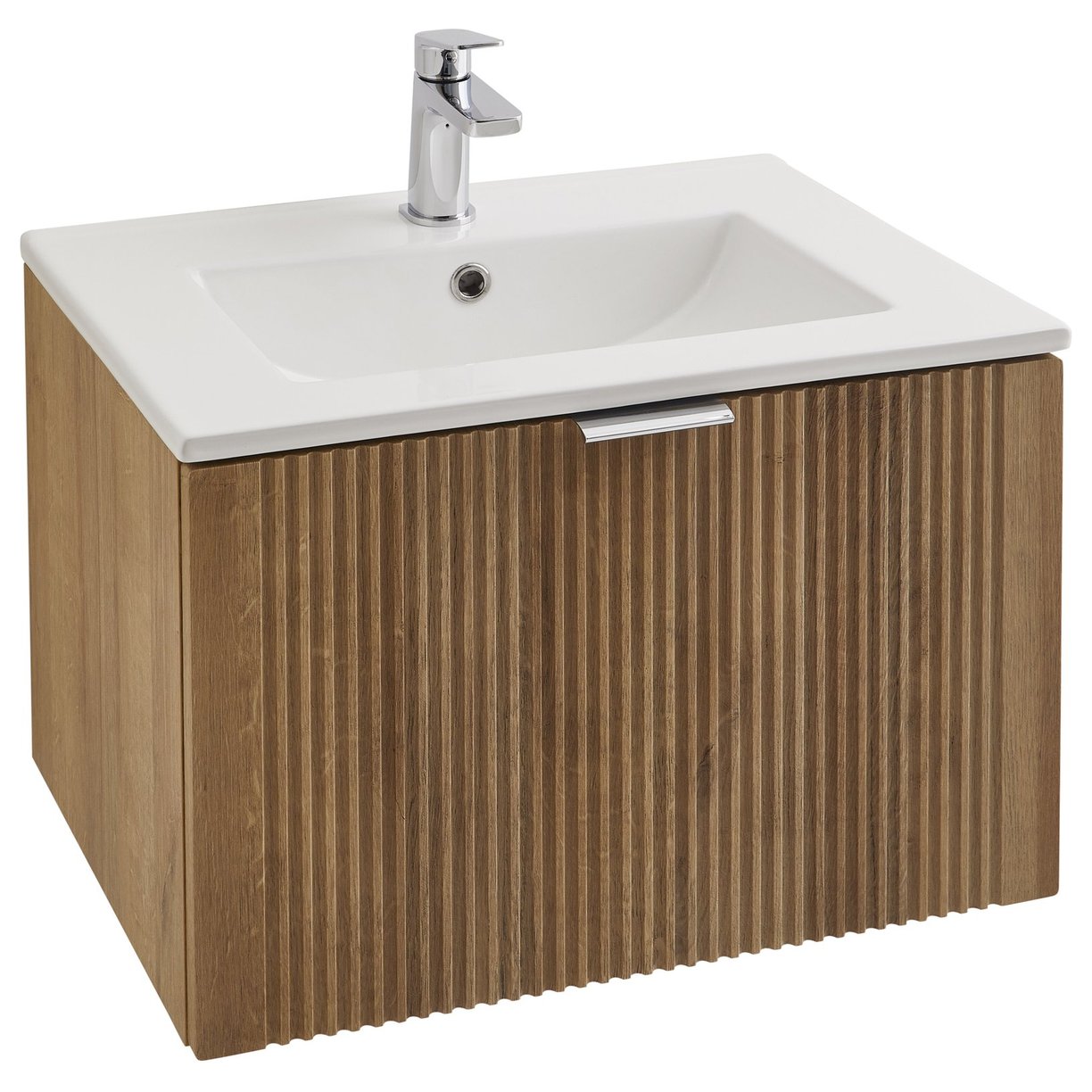 Tyndrum 600 Wall Hung Vanity Unit with Ceramic Basin