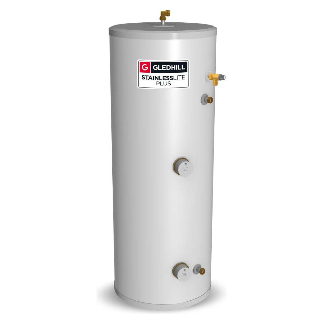 Gledhill Stainlesslite Plus Direct 60L Slim EE Unvented