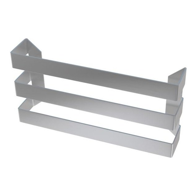 375mm Flat Triple Towel Hanger