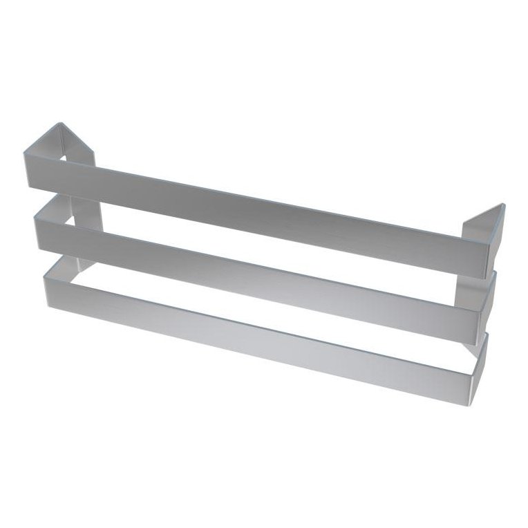 470mm Flat Triple Towel Hanger