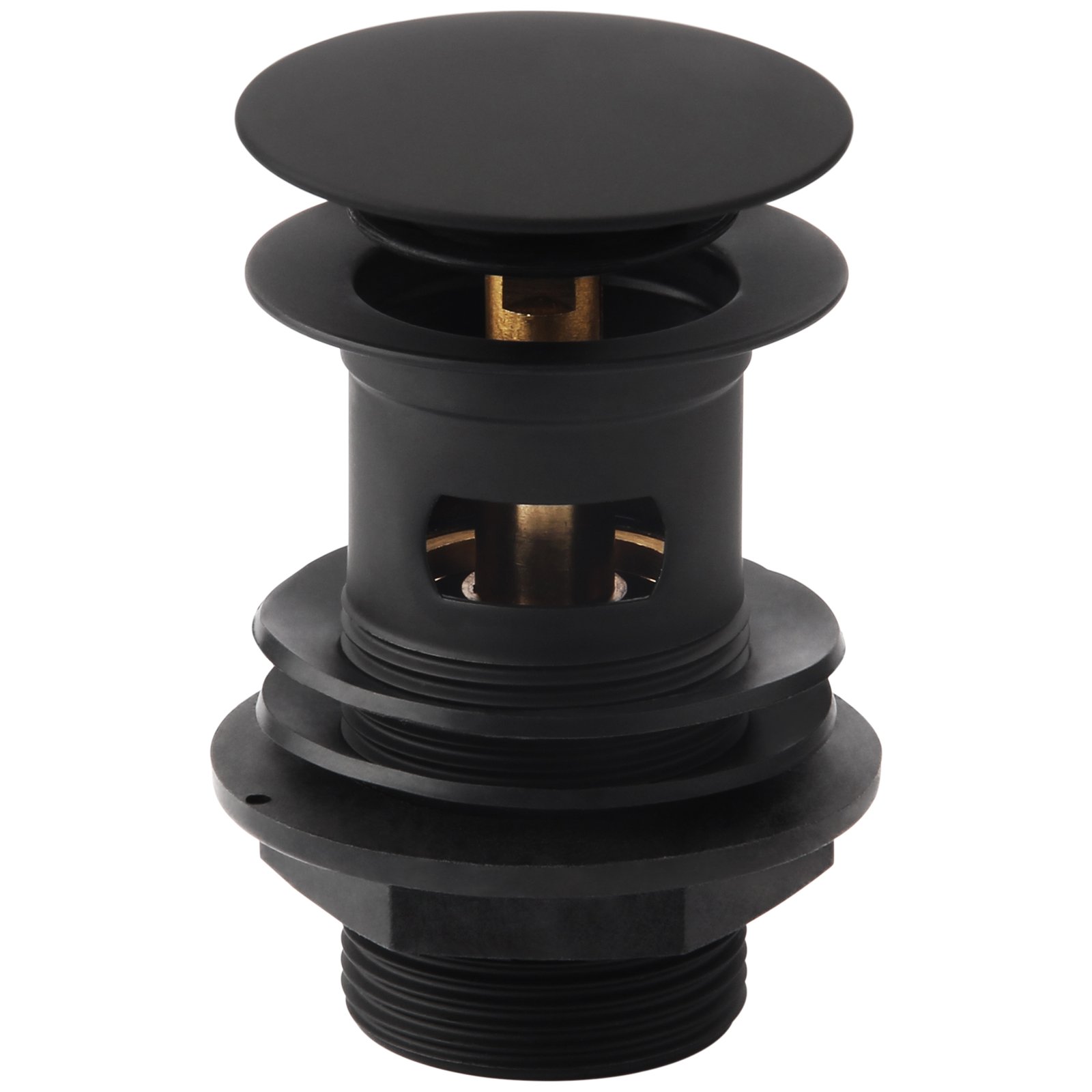 Push Button Basin Waste - Slotted