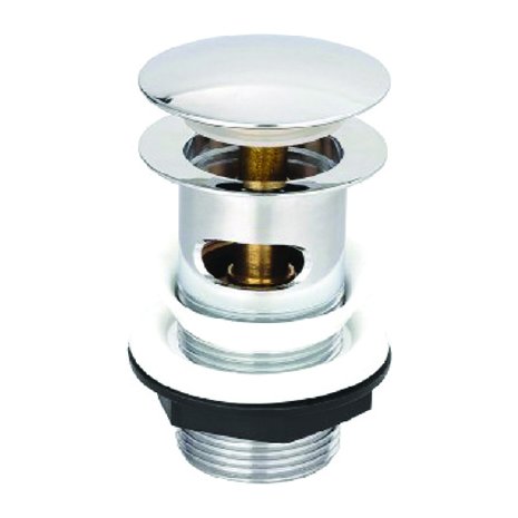 Push Button Easy Clean Basin Waste - Slotted