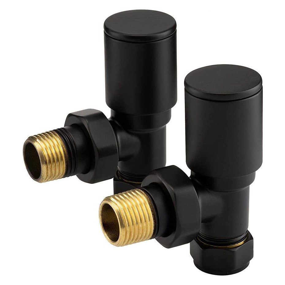 Angled Radiator Valves (Pair)