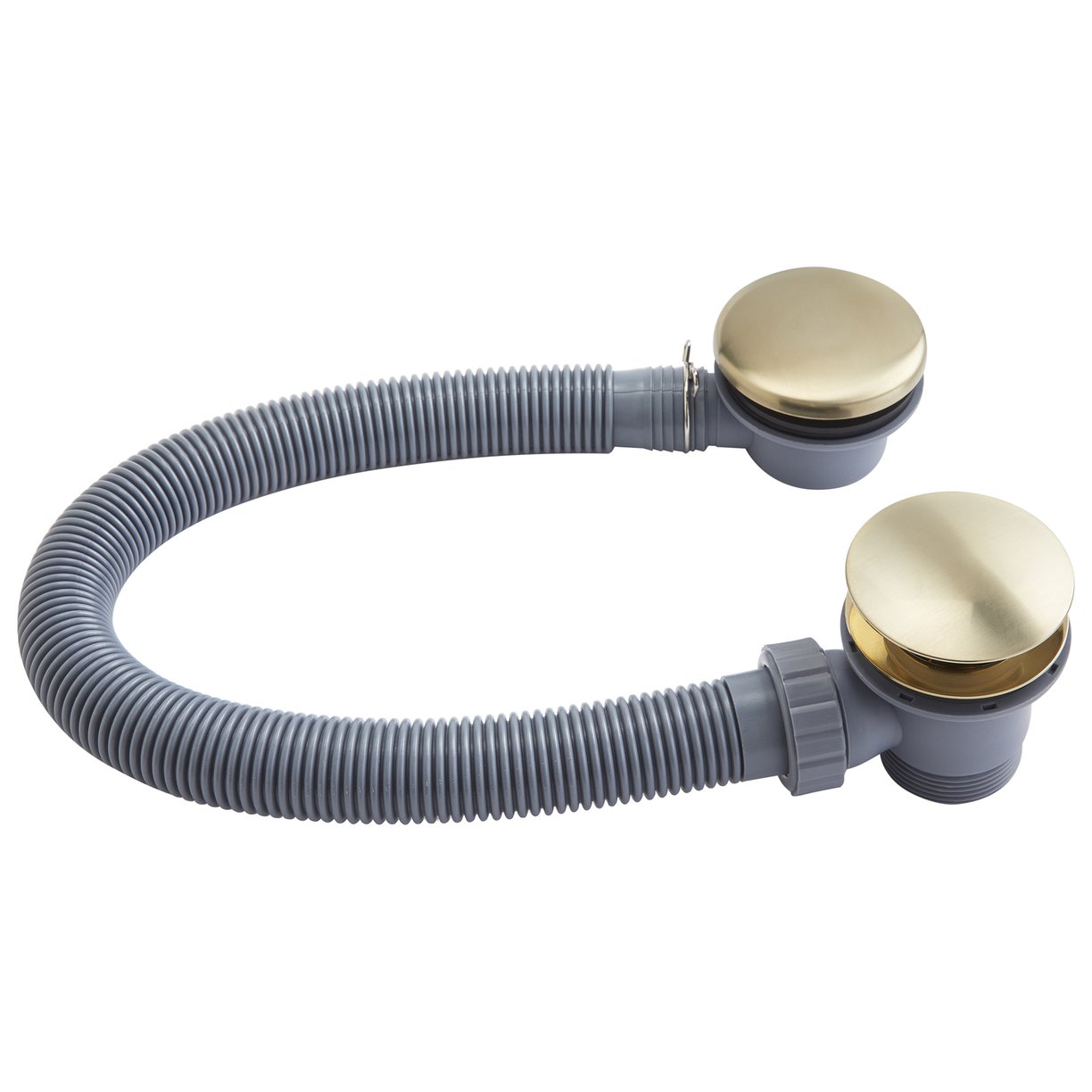 Easy Clean Push Button Bath Waste