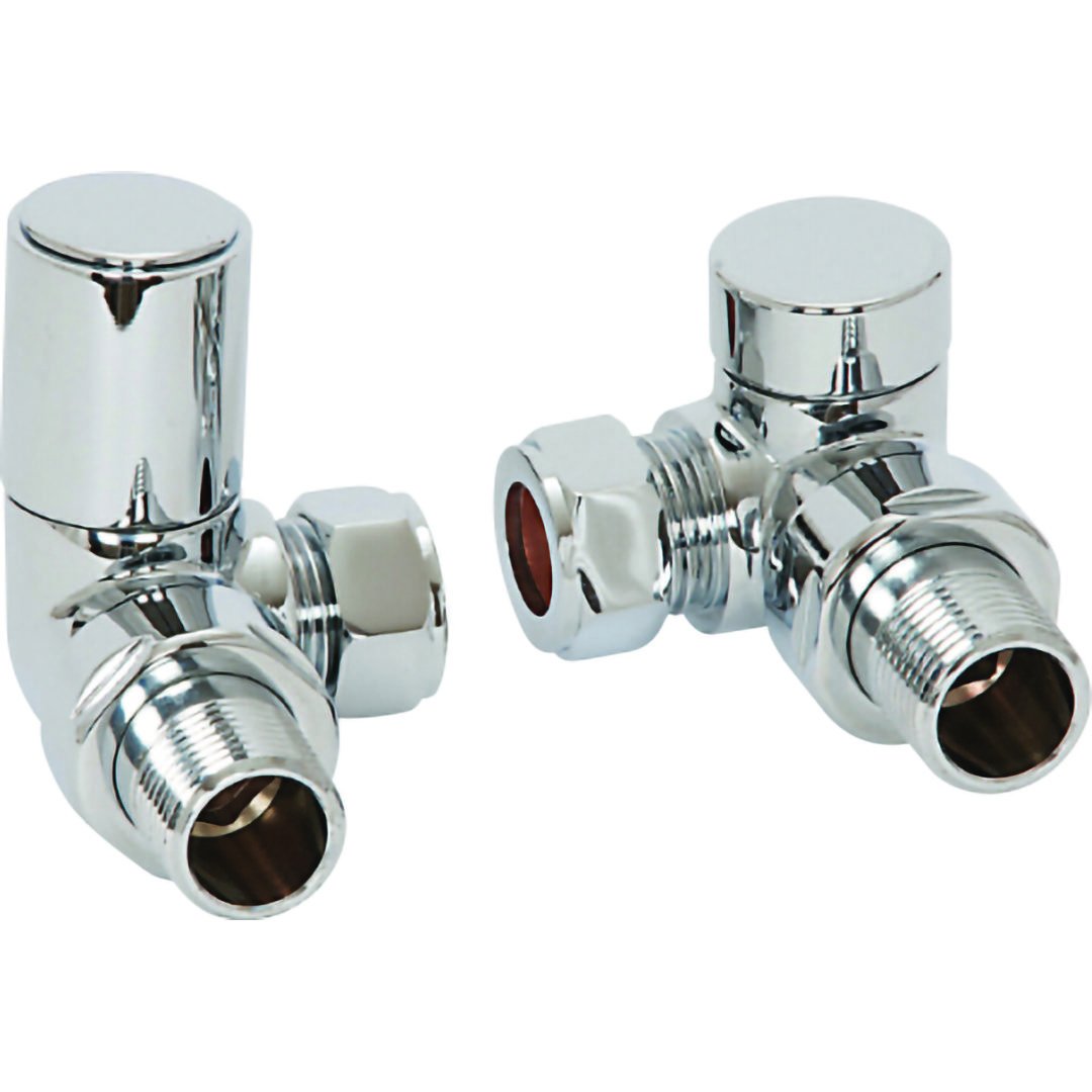 Corner Radiator Valves (Pair)