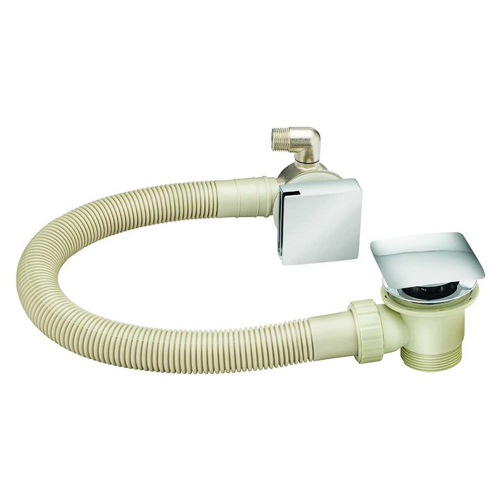 Square Bath Combi Filler Waste & Overflow
