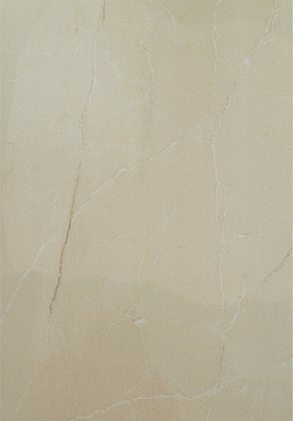 10mm Solid Beige Carrara Gloss - 2.4m x 1000mm