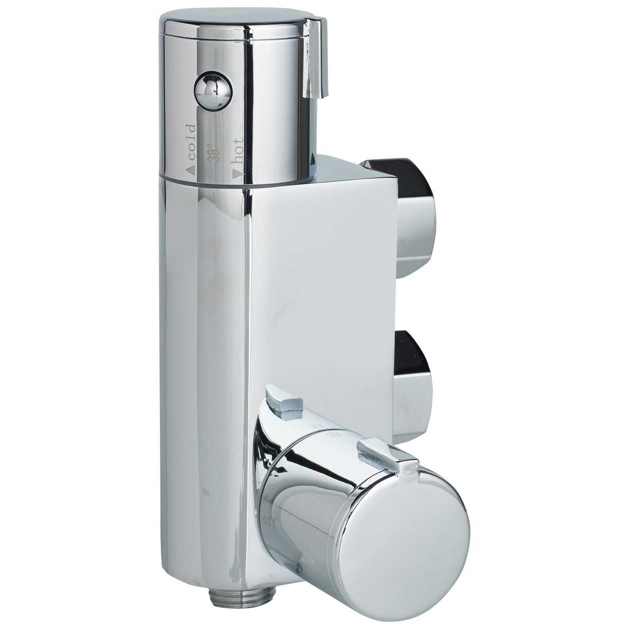 Compact Vertical Thermostatic Shower Valve