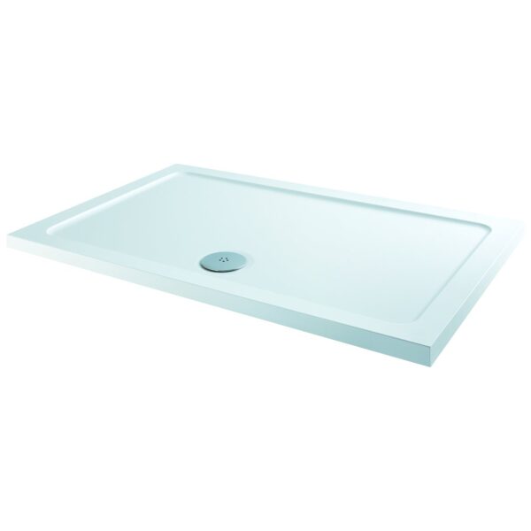 Base Slimline Rectangular Shower Tray - 1600 x 760 x 30mm