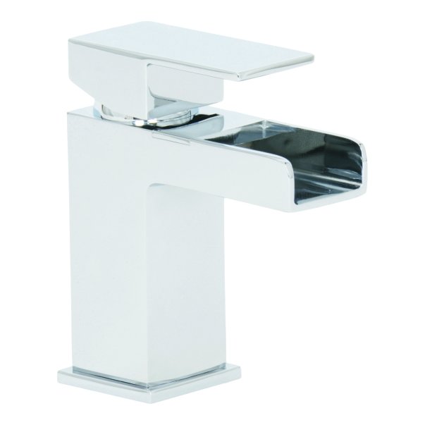 Balfron Waterfall Mono Basin Mixer & Push Waste