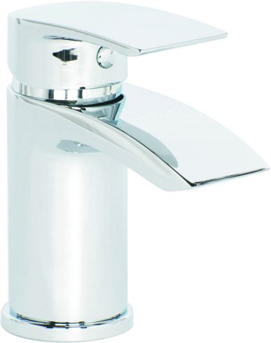 Coll Cloakroom Mono Basin Mixer & Push Waste