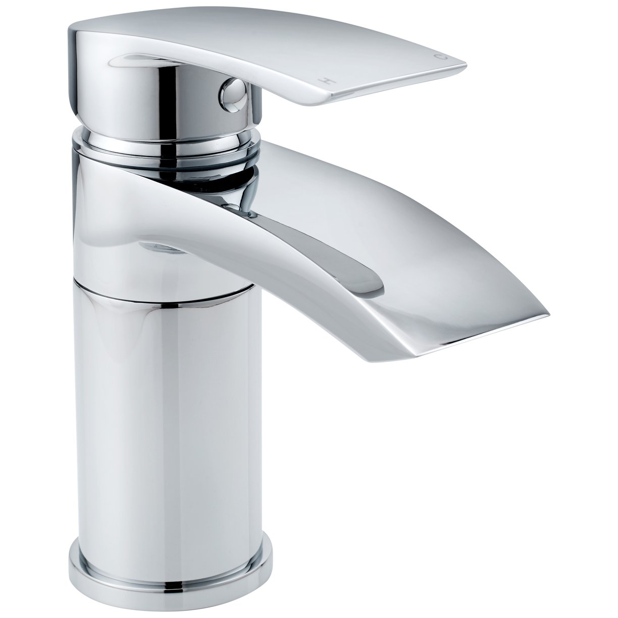 Coll Swivel Spout Mono Basin Mixer & Push Waste