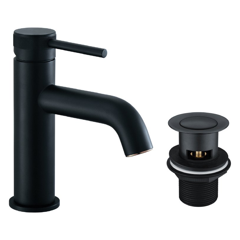 Dundas Mono Basin Mixer & Push Waste