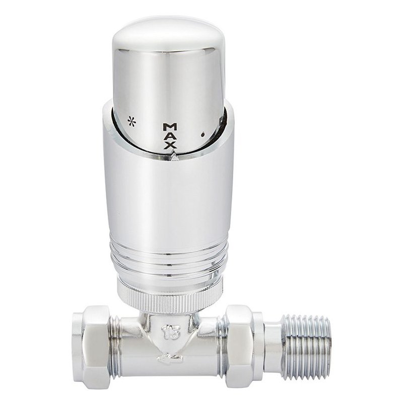 Bute Straight Thermostatic Radiator Valve