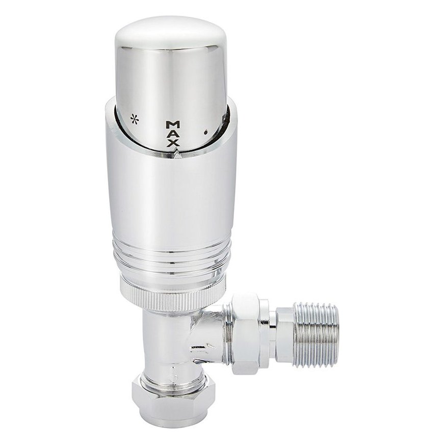 Bute Angled Thermostatic Radiator Valve