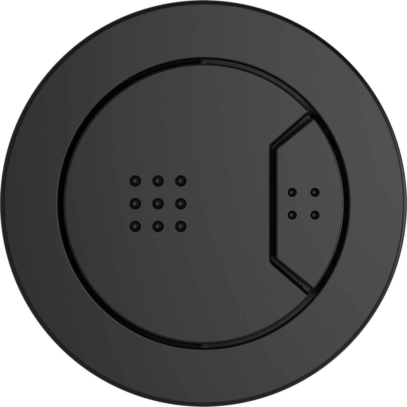 Wye Round Pneumatic Push Button