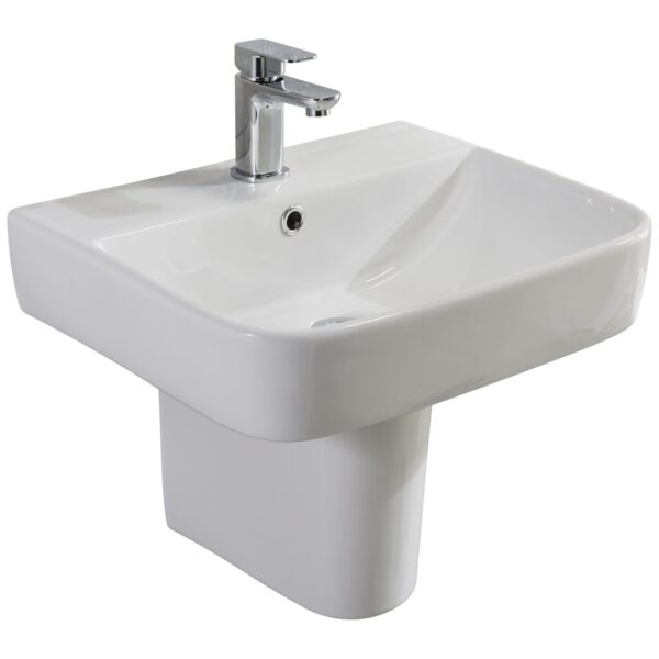 Elgin 450 Basin & Semi-Pedestal