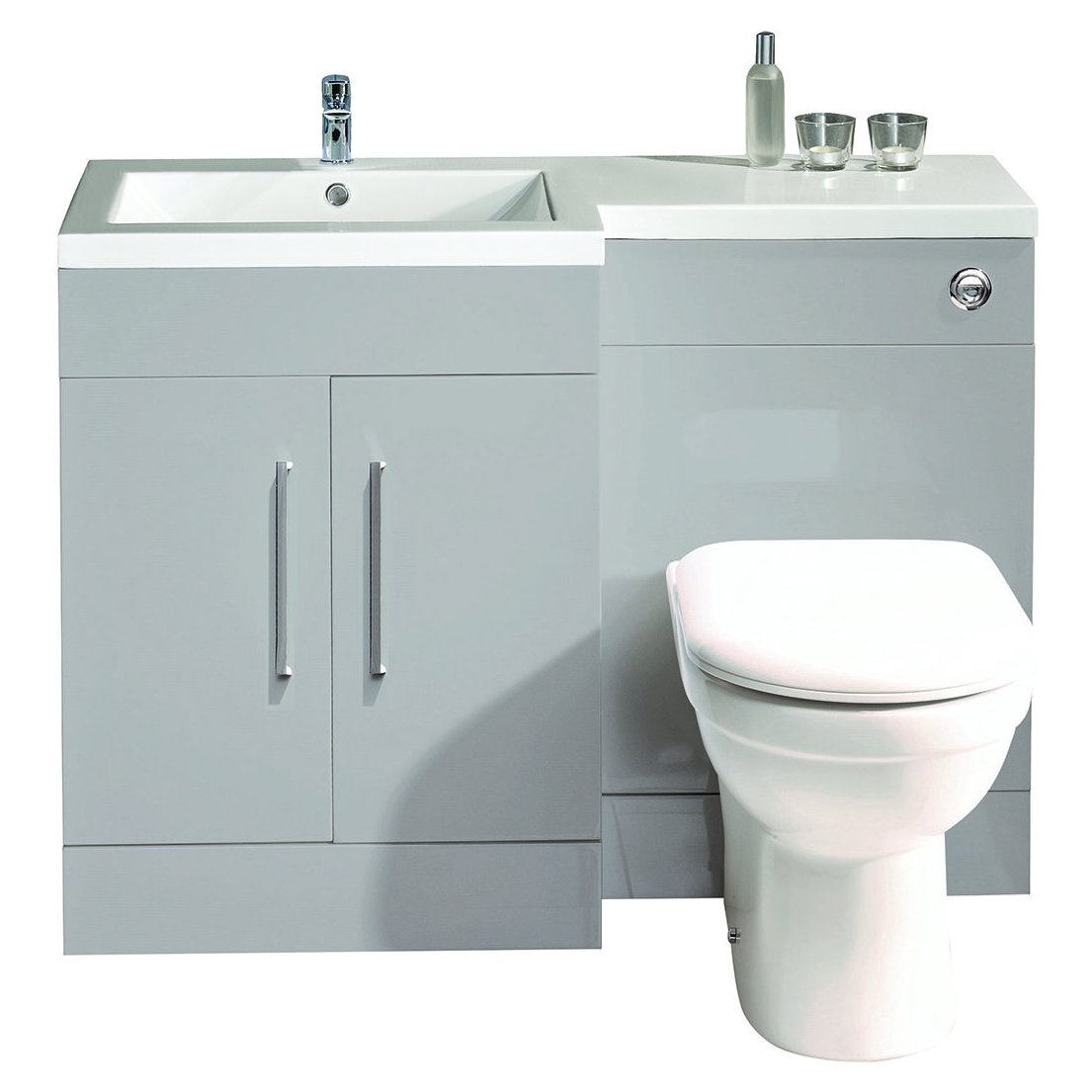 Lewis 1100 L-Shape Combination Unit (Left Hand Basin Option)